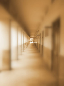 Prepare to walk the corridors of today. I can't promise they'll all be this straight.  (Picture by Snap-shooter!)