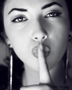 Shhh (Picture by psychonix via DeviantArt)